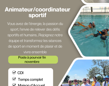annonce éducateur sportif